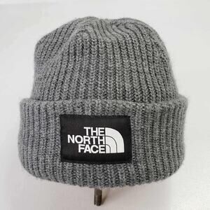 The North Face Beanie Hat Cap Men’s Gray One Size Outdoor Winter